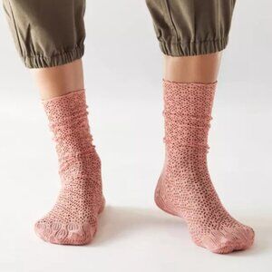 Urban Outfitters Socks Perforated NWT